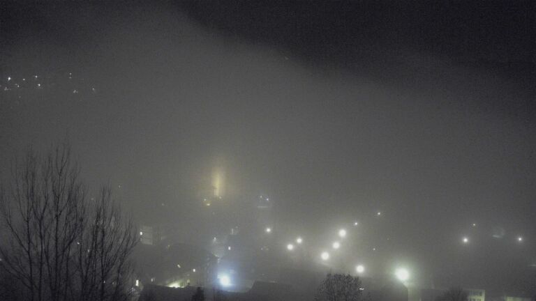 Dieses Bild zeigt eine Webcam-Aufnahme von Ottenhöfen, aufgenommen am Sonntag, den 08.02.2026 um 22:00 Uhr