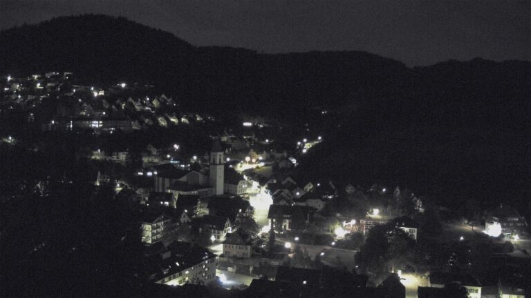 Dieses Bild zeigt eine Webcam-Aufnahme von Ottenhöfen, aufgenommen am Dienstag, den 01.09.2026 um 23:30 Uhr