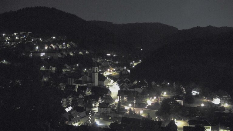 Dieses Bild zeigt eine Webcam-Aufnahme von Ottenhöfen, aufgenommen am Donnerstag, den 28.05.2026 um 00:00 Uhr