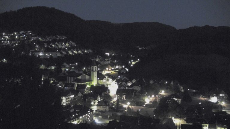 Dieses Bild zeigt eine Webcam-Aufnahme von Ottenhöfen, aufgenommen am Montag, den 20.07.2026 um 22:30 Uhr