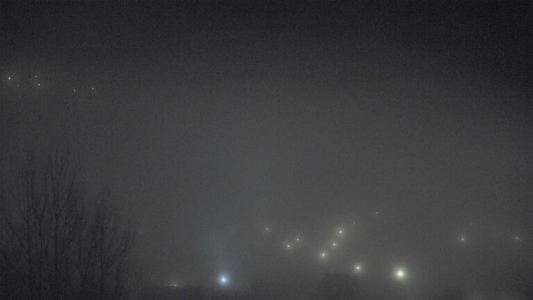 Dieses Bild zeigt eine Webcam-Aufnahme von Ottenhöfen, aufgenommen am Montag, den 09.02.2026 um 03:30 Uhr