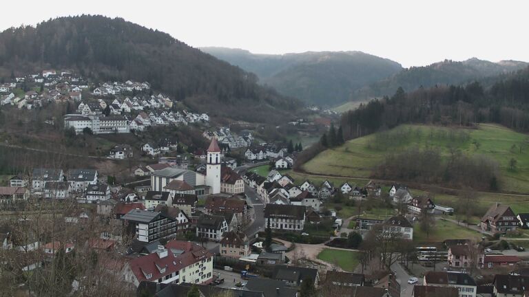 Dieses Bild zeigt eine Webcam-Aufnahme von Ottenhöfen, aufgenommen am Mittwoch, den 04.03.2026 um 07:40 Uhr