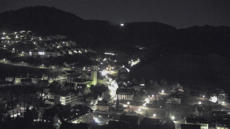 Dieses Bild zeigt eine Webcam-Aufnahme von Ottenhöfen, aufgenommen am Freitag, den 30.01.2026 um 05:40 Uhr