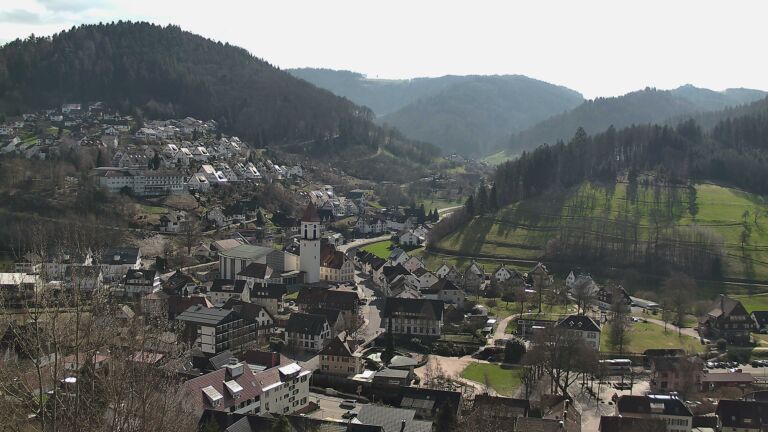 Dieses Bild zeigt eine Webcam-Aufnahme von Ottenhöfen, aufgenommen am Dienstag, den 03.03.2026 um 12:40 Uhr