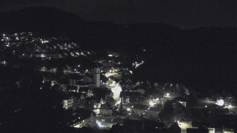 Dieses Bild zeigt eine Webcam-Aufnahme von Ottenhöfen, aufgenommen am Sonntag, den 06.09.2026 um 23:00 Uhr