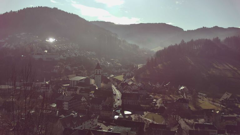 Dieses Bild zeigt eine Webcam-Aufnahme von Ottenhöfen, aufgenommen am Donnerstag, den 05.02.2026 um 11:20 Uhr