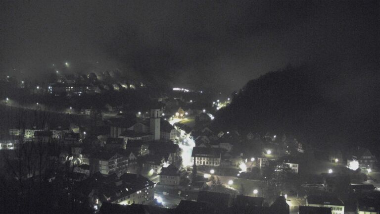 Dieses Bild zeigt eine Webcam-Aufnahme von Ottenhöfen, aufgenommen am Montag, den 13.04.2026 um 03:30 Uhr