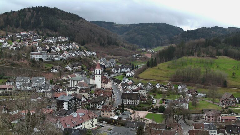 Dieses Bild zeigt eine Webcam-Aufnahme von Ottenhöfen, aufgenommen am Samstag, den 14.03.2026 um 16:40 Uhr