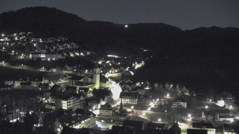Dieses Bild zeigt eine Webcam-Aufnahme von Ottenhöfen, aufgenommen am Donnerstag, den 05.03.2026 um 05:50 Uhr