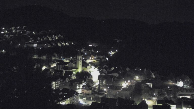 Dieses Bild zeigt eine Webcam-Aufnahme von Ottenhöfen, aufgenommen am Mittwoch, den 07.10.2026 um 05:40 Uhr