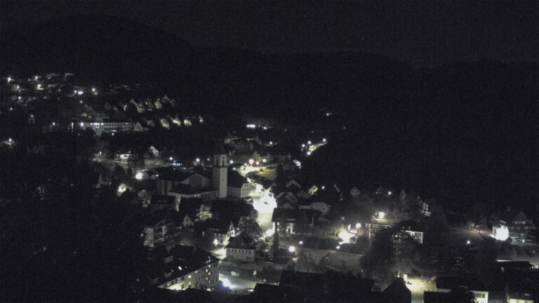 Dieses Bild zeigt eine Webcam-Aufnahme von Ottenhöfen, aufgenommen am Freitag, den 16.10.2026 um 03:30 Uhr
