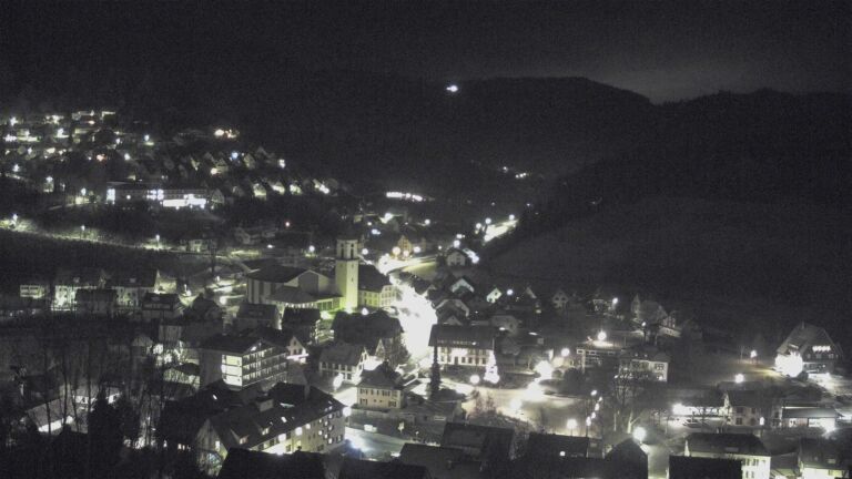 Dieses Bild zeigt eine Webcam-Aufnahme von Ottenhöfen, aufgenommen am Dienstag, den 30.12.2025 um 06:30 Uhr