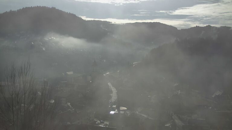 Dieses Bild zeigt eine Webcam-Aufnahme von Ottenhöfen, aufgenommen am Freitag, den 30.01.2026 um 11:30 Uhr