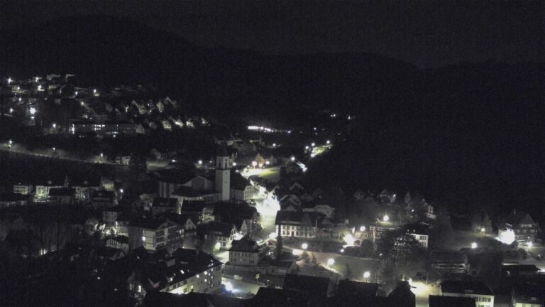 Dieses Bild zeigt eine Webcam-Aufnahme von Ottenhöfen, aufgenommen am Freitag, den 17.04.2026 um 03:30 Uhr