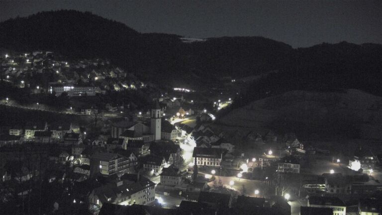 Dieses Bild zeigt eine Webcam-Aufnahme von Ottenhöfen, aufgenommen am Freitag, den 30.01.2026 um 02:00 Uhr