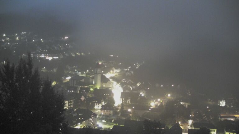 Dieses Bild zeigt eine Webcam-Aufnahme von Ottenhöfen, aufgenommen am Mittwoch, den 21.10.2026 um 07:20 Uhr