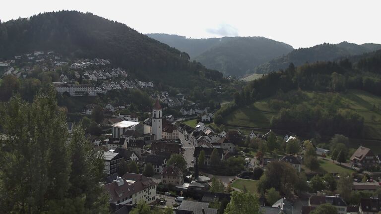 Dieses Bild zeigt eine Webcam-Aufnahme von Ottenhöfen, aufgenommen am Freitag, den 09.10.2026 um 11:20 Uhr