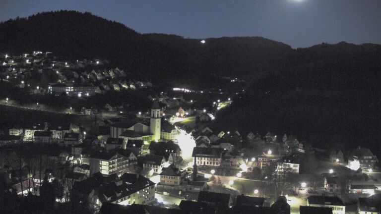 Dieses Bild zeigt eine Webcam-Aufnahme von Ottenhöfen, aufgenommen am Mittwoch, den 08.04.2026 um 05:50 Uhr