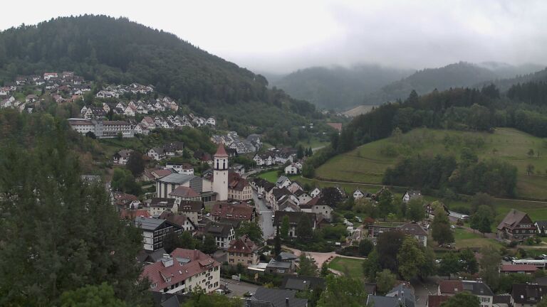 Dieses Bild zeigt eine Webcam-Aufnahme von Ottenhöfen, aufgenommen am Mittwoch, den 16.09.2026 um 10:30 Uhr