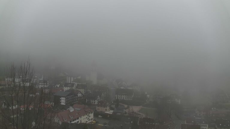 Dieses Bild zeigt eine Webcam-Aufnahme von Ottenhöfen, aufgenommen am Mittwoch, den 28.01.2026 um 11:40 Uhr