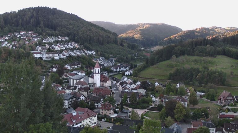 Dieses Bild zeigt eine Webcam-Aufnahme von Ottenhöfen, aufgenommen am Mittwoch, den 23.09.2026 um 08:00 Uhr