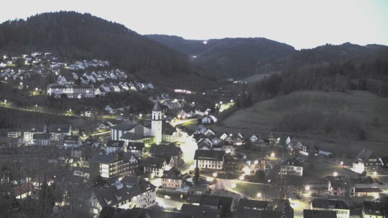 Dieses Bild zeigt eine Webcam-Aufnahme von Ottenhöfen, aufgenommen am Donnerstag, den 05.03.2026 um 06:20 Uhr