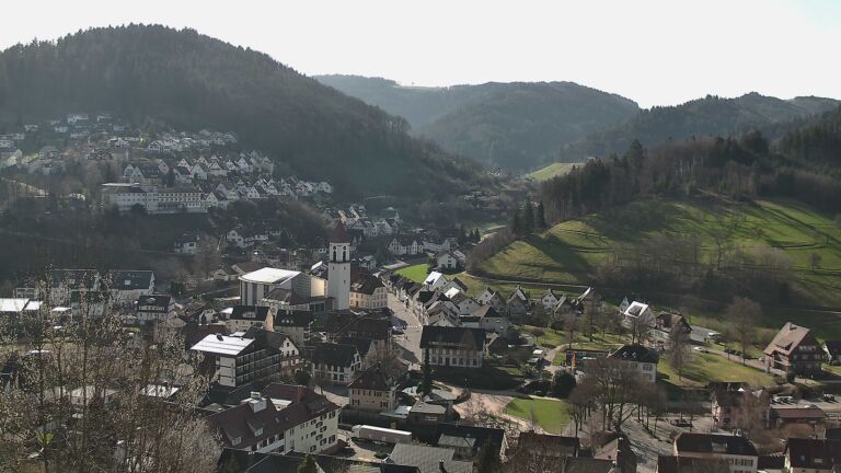 Dieses Bild zeigt eine Webcam-Aufnahme von Ottenhöfen, aufgenommen am Donnerstag, den 05.03.2026 um 10:10 Uhr