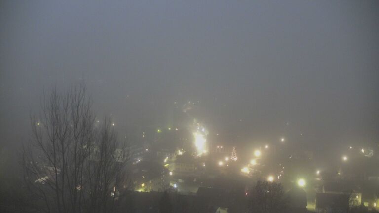 Dieses Bild zeigt eine Webcam-Aufnahme von Ottenhöfen, aufgenommen am Samstag, den 13.12.2025 um 07:20 Uhr