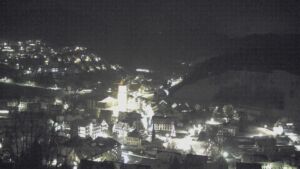 Dieses Bild zeigt eine Webcam-Aufnahme von Ottenhöfen, aufgenommen am Donnerstag, den 08.01.2026 um 22:30 Uhr