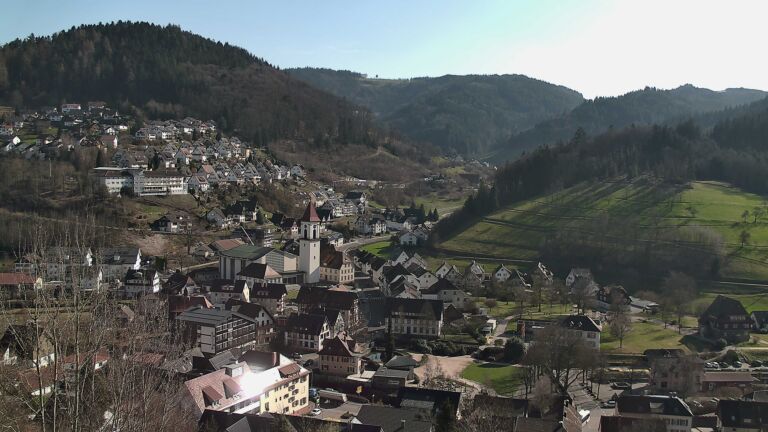 Dieses Bild zeigt eine Webcam-Aufnahme von Ottenhöfen, aufgenommen am Mittwoch, den 04.03.2026 um 14:40 Uhr