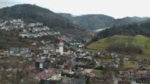 Dieses Bild zeigt eine Webcam-Aufnahme von Ottenhöfen, aufgenommen am Sonntag, den 15.02.2026 um 10:10 Uhr