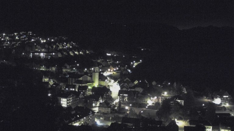 Dieses Bild zeigt eine Webcam-Aufnahme von Ottenhöfen, aufgenommen am Sonntag, den 20.09.2026 um 22:00 Uhr
