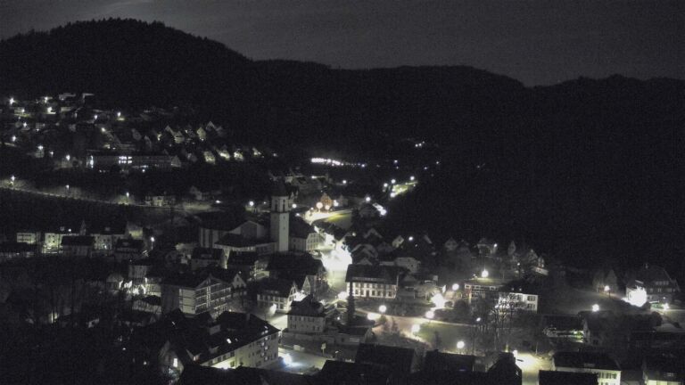 Dieses Bild zeigt eine Webcam-Aufnahme von Ottenhöfen, aufgenommen am Dienstag, den 07.04.2026 um 02:30 Uhr