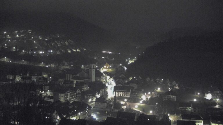 Dieses Bild zeigt eine Webcam-Aufnahme von Ottenhöfen, aufgenommen am Sonntag, den 29.03.2026 um 00:30 Uhr