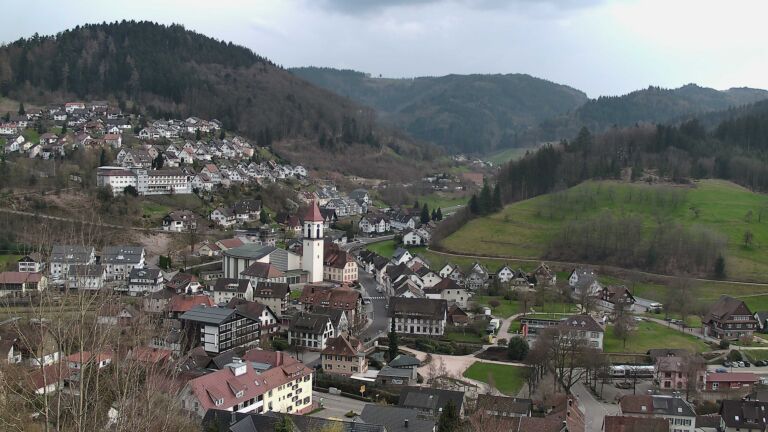 Dieses Bild zeigt eine Webcam-Aufnahme von Ottenhöfen, aufgenommen am Samstag, den 21.03.2026 um 16:30 Uhr