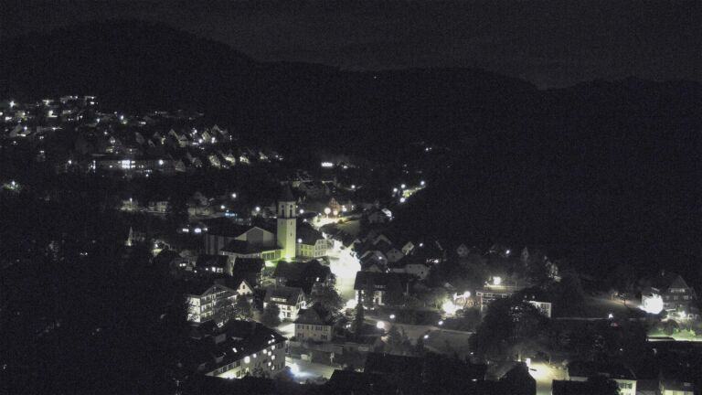 Dieses Bild zeigt eine Webcam-Aufnahme von Ottenhöfen, aufgenommen am Donnerstag, den 03.09.2026 um 22:30 Uhr