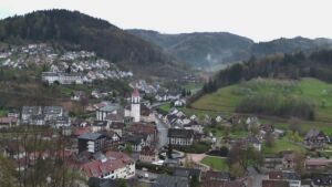 Dieses Bild zeigt eine Webcam-Aufnahme von Ottenhöfen, aufgenommen am Freitag, den 10.04.2026 um 07:10 Uhr