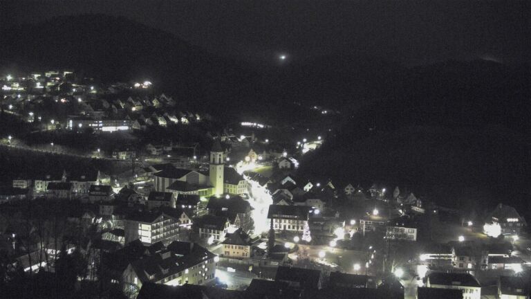 Dieses Bild zeigt eine Webcam-Aufnahme von Ottenhöfen, aufgenommen am Samstag, den 10.01.2026 um 06:40 Uhr