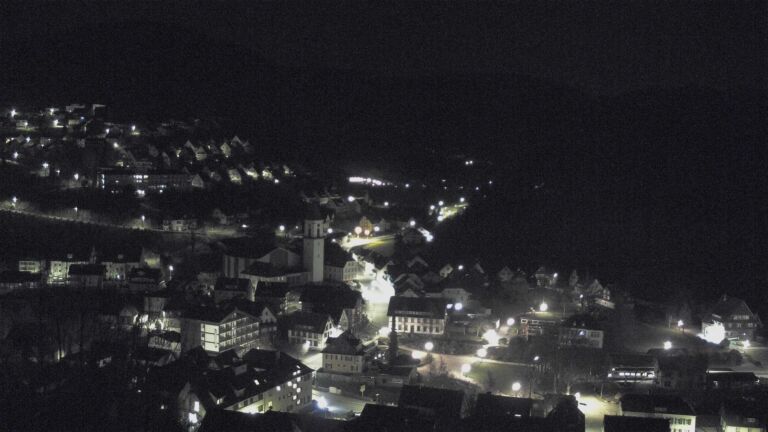 Dieses Bild zeigt eine Webcam-Aufnahme von Ottenhöfen, aufgenommen am Montag, den 23.03.2026 um 04:00 Uhr