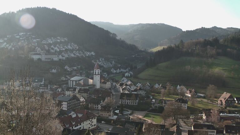 Dieses Bild zeigt eine Webcam-Aufnahme von Ottenhöfen, aufgenommen am Mittwoch, den 04.03.2026 um 08:40 Uhr