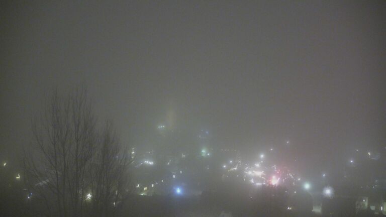 Dieses Bild zeigt eine Webcam-Aufnahme von Ottenhöfen, aufgenommen am Samstag, den 13.12.2025 um 19:50 Uhr