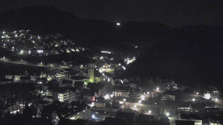 Dieses Bild zeigt eine Webcam-Aufnahme von Ottenhöfen, aufgenommen am Dienstag, den 27.01.2026 um 05:30 Uhr