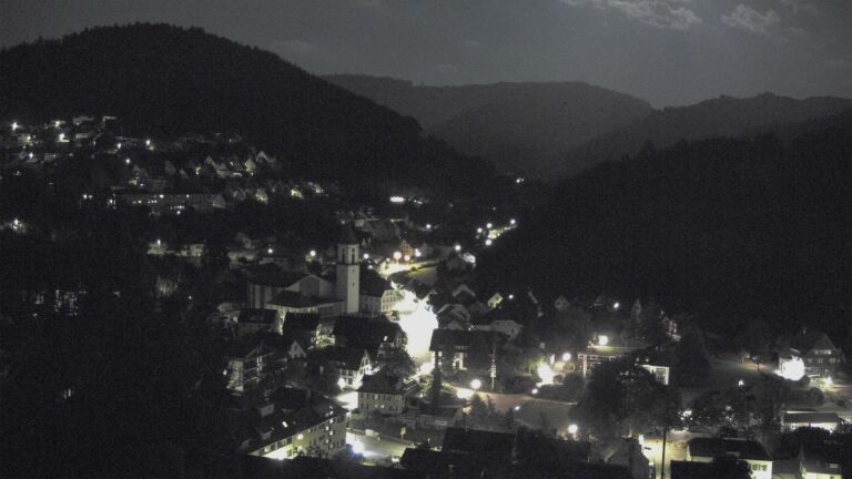 Dieses Bild zeigt eine Webcam-Aufnahme von Ottenhöfen, aufgenommen am Donnerstag, den 02.07.2026 um 03:00 Uhr