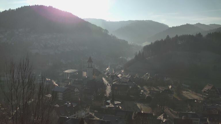 Dieses Bild zeigt eine Webcam-Aufnahme von Ottenhöfen, aufgenommen am Freitag, den 26.12.2025 um 10:40 Uhr