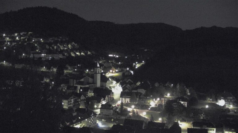 Dieses Bild zeigt eine Webcam-Aufnahme von Ottenhöfen, aufgenommen am Dienstag, den 28.04.2026 um 02:00 Uhr