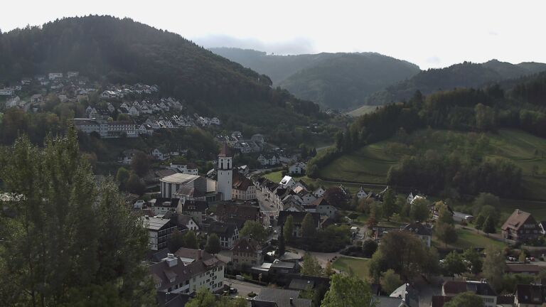 Dieses Bild zeigt eine Webcam-Aufnahme von Ottenhöfen, aufgenommen am Freitag, den 09.10.2026 um 10:40 Uhr