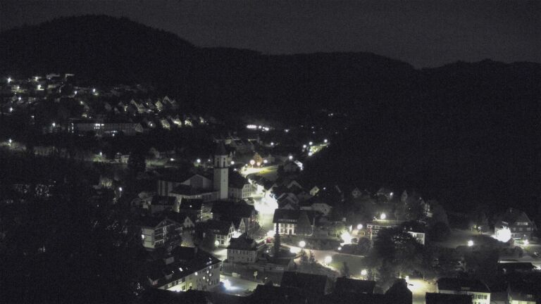 Dieses Bild zeigt eine Webcam-Aufnahme von Ottenhöfen, aufgenommen am Dienstag, den 28.04.2026 um 03:30 Uhr
