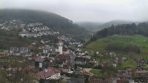 Dieses Bild zeigt eine Webcam-Aufnahme von Ottenhöfen, aufgenommen am Freitag, den 10.04.2026 um 09:50 Uhr