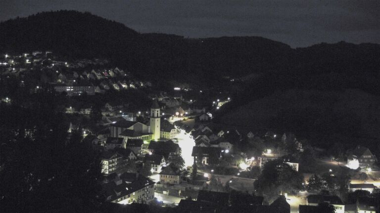 Dieses Bild zeigt eine Webcam-Aufnahme von Ottenhöfen, aufgenommen am Dienstag, den 25.08.2026 um 05:40 Uhr