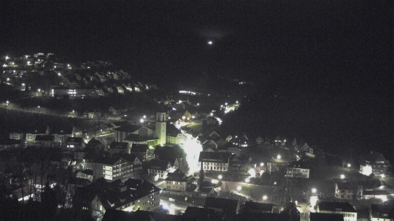 Dieses Bild zeigt eine Webcam-Aufnahme von Ottenhöfen, aufgenommen am Montag, den 23.02.2026 um 05:50 Uhr